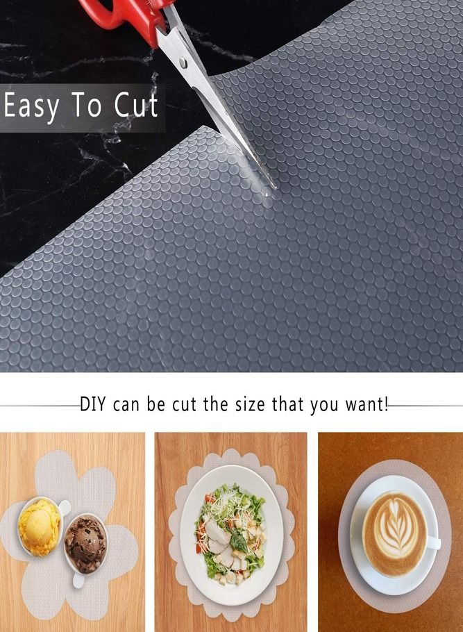 AMERTEER 40x200 CM Multi Purpose Shelf Liner Stain Proof Mat - Image 3