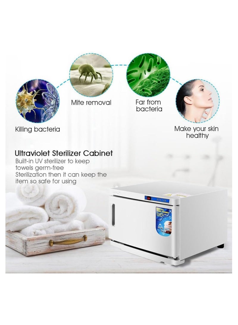 سخان المناشف، خزانة المناشف بطبقة مزدوجة لحمل 50 منشفة، سخان المناشف بدرجة حرارة ثابتة، للمنزل - Image 3