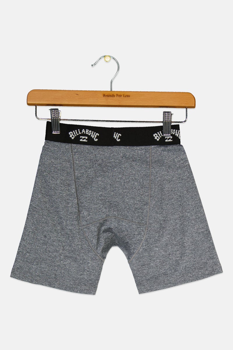 Billabong Kids Boy Heather Swimming Trunks, Grey - Image 2