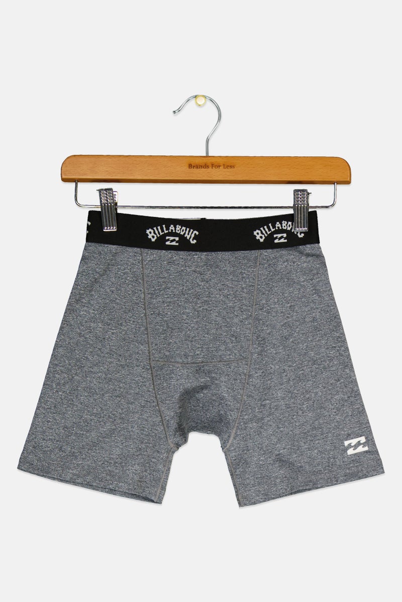 Billabong Kids Boy Heather Swimming Trunks, Grey - Image 1