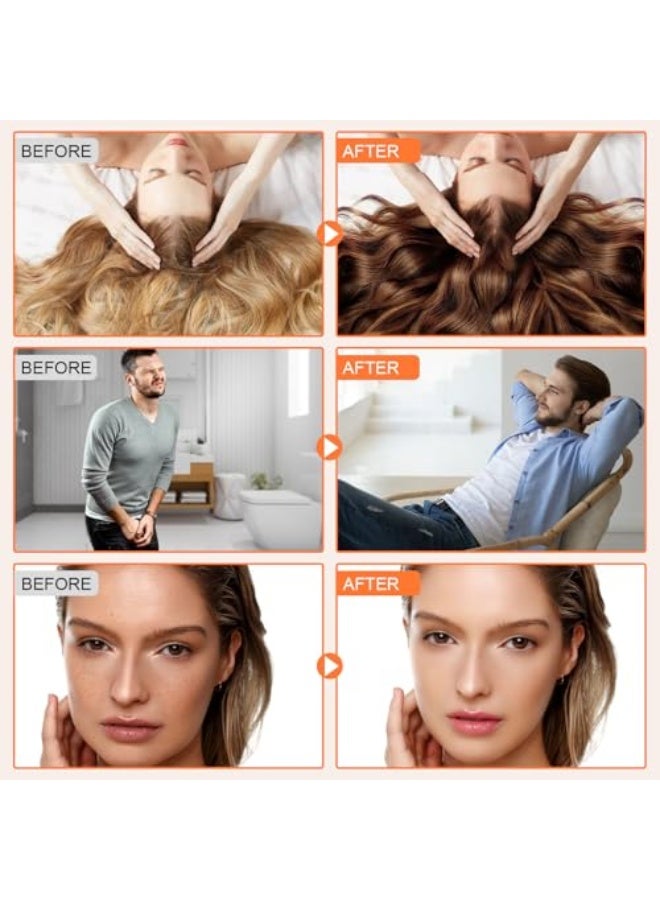 بامكين كبسولات زيت بذور القرع - زيت بذور القرع لنمو الشعر | زيت بارد مضغوط يحتوي على أحماض دهنية أساسية و فيتوستيرولات | يدعم صحة الشعر والجهاز البولي والمثانة والبروستاتا (300 قطعة) - Image 4