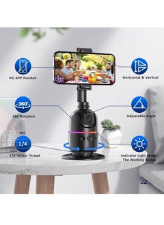 360° Rotation Smart Phone Holder with Auto Face Tracking – Gesture Control, No App Needed for Vlogging, Streaming, TikTok, and Video Shooting, Universal Compatibility - pzsku/Z0657C4B2C4BBF67A614FZ/45/_/1739986080/f1d3793f-d9d9-44a1-88f7-42082d19295e