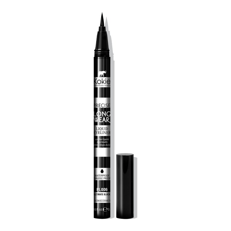 Kokie Precise Longwear Liquid Eyeliner, Waterproof, Smudge Proof - Image 1