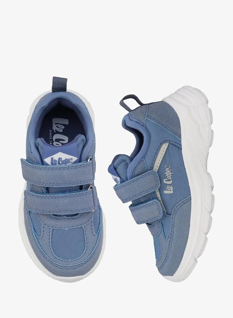 Boys Hook & Loop Ankle School Sneakers