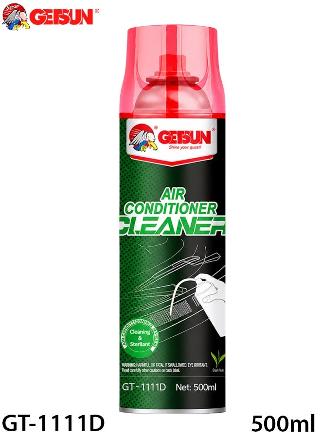 GETSUN 4 pcs Getsun Air Conditioner Cleaner Spray 500ml, Car AC Evaporator Cleaner Foam, Air Conditioning Coil Cleaner, AC Vent Cleaner, Removes Dirt and Odor, Deep Cleaning Foam, Fresh Air Conditioner Maintenance Spray for Cars and Vehicles - Image 2