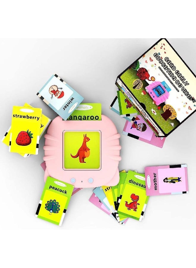 384 Words Talking Flash Cards, Suitable For Toddler Learning Toys And Gifts For Boys And Girls  - Image 1
