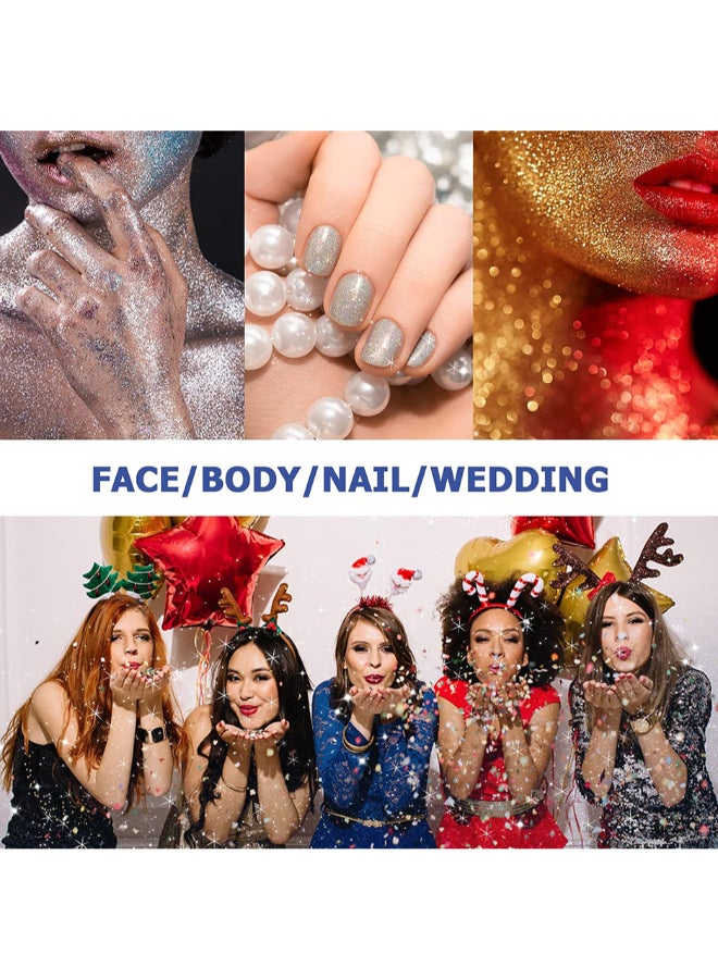 brunson Nail Art Glitter Powder 15g – High Shine Shimmer Dust for Nail Design, Acrylic Nails, Gel Nails & Nail Art Decoration - Image 4