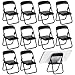 DOITOOL Mini Folding Chair Phone Stand Holder 12 PCS Doll House Folding Chair Models 16 Scale Miniature Foldable Chairs Mini Plastic Chairs for Dollhouse Decoration - Image 2