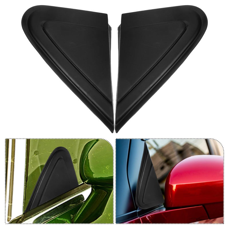 Left Right Rearview Mirror Triangle Plate Cover Replacement for Compact Car 2005 2010 Model - Image 4