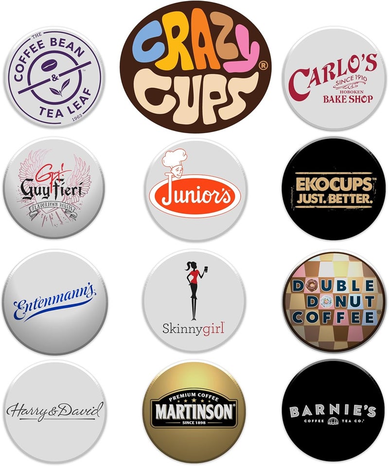 Crazy Cups Flavored Coffee Pods Variety Pack for Keurig K Cups - 40 Count Assorted Flavored Coffee Sampler - Image 4