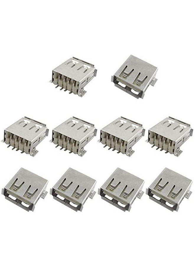 Arduino Usb Connector On Pcb A Type Female Jack (10 Pieces)  - Image 1