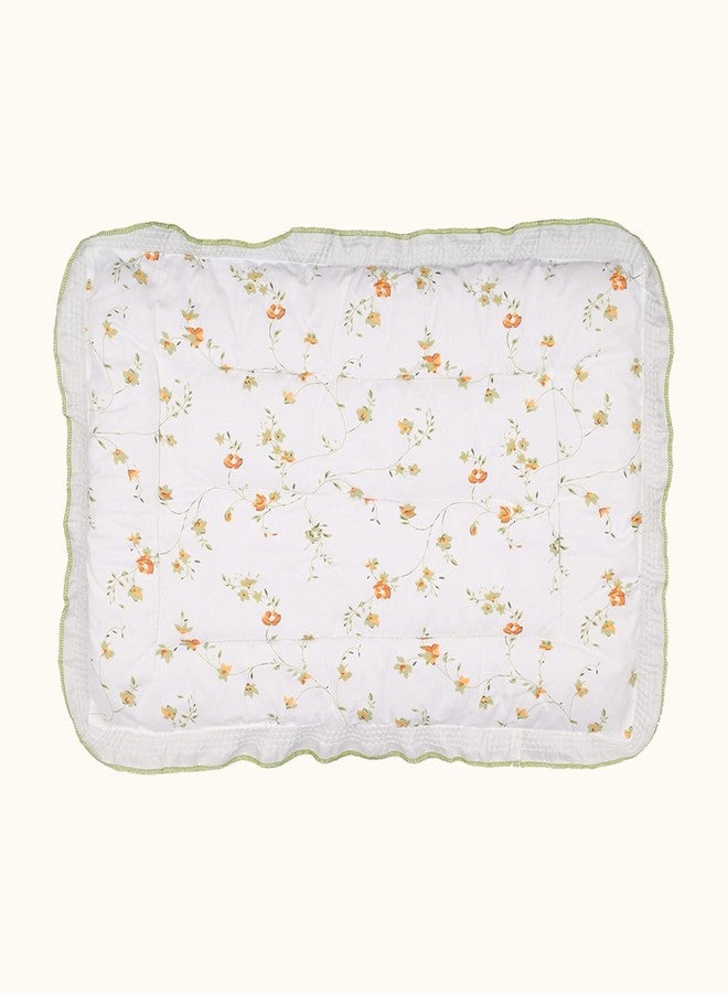 Diaper Changing Godadi/Sleeping Godari/Bed Protector Godadi with Pure Cotton for New Born Baby | Pack of 1 (76 cm x 53 cm) Washer Safe Changing Mat | Newborn Essential