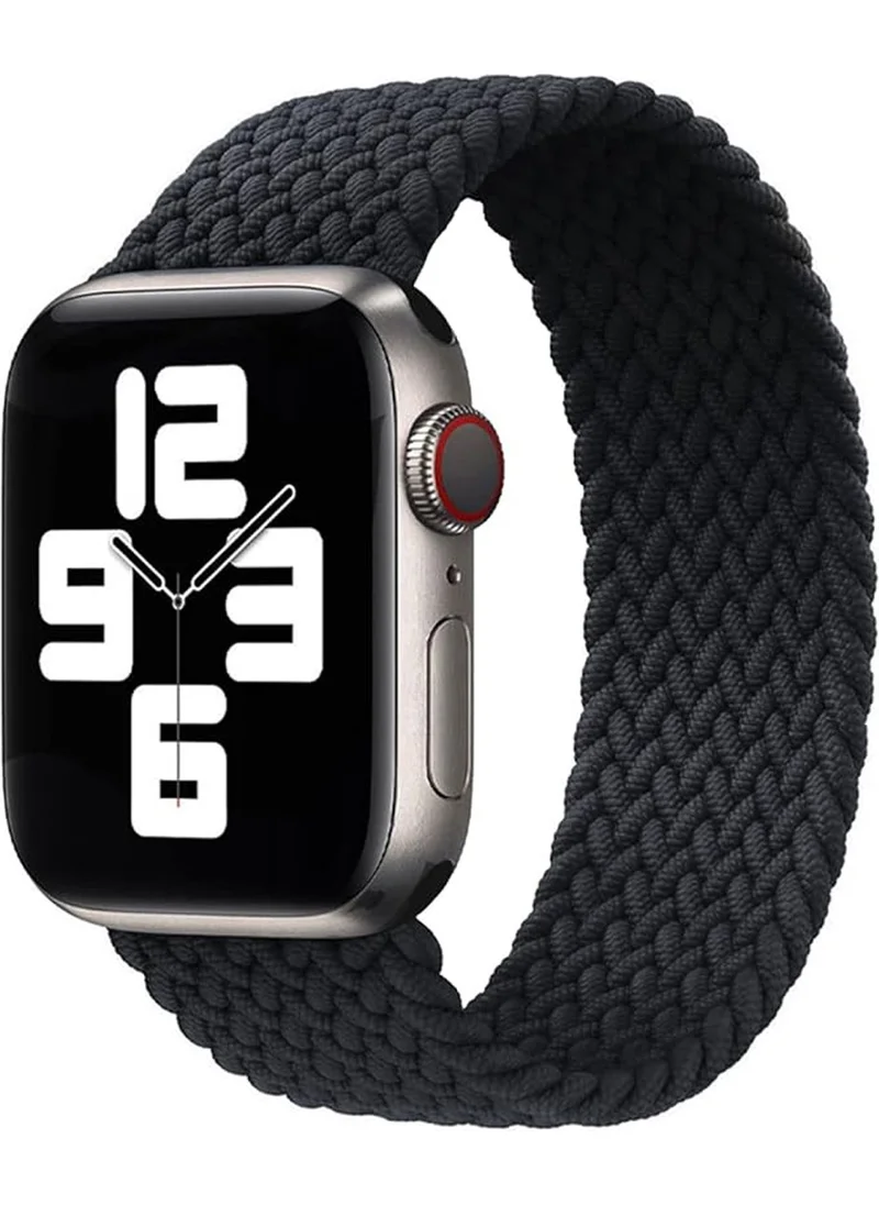 Forzacase Apple Watch 10 Series 46MM Compatible Straw Braid Solo Loop Strap - FC401