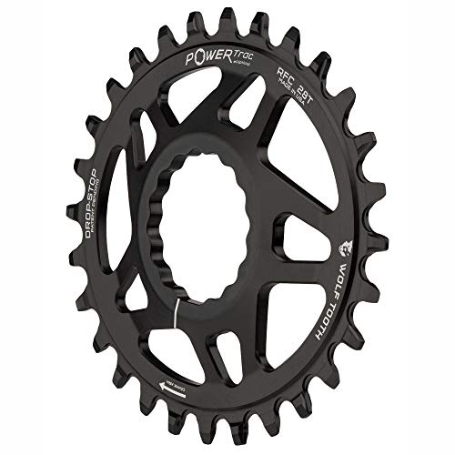 Wolf Tooth Elliptical Mountain Bike Direct Mount Oval Chainring for Race Face Cranks (30 Tooth, Boost, PowerTrac, MTB) - Image 2