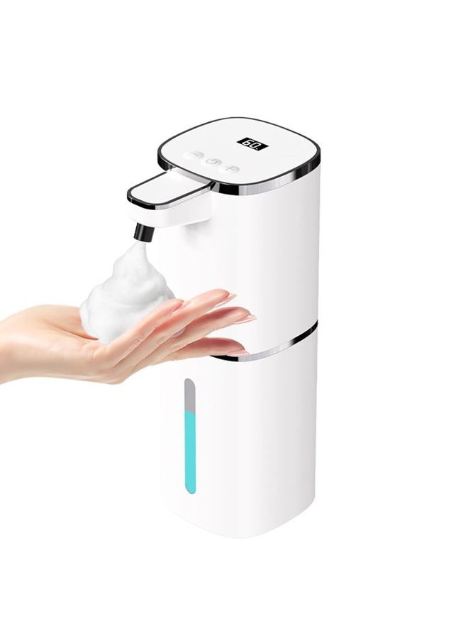 OHIFAST Automatic Foaming Soap Dispenser Touchless, Smart Hand Soap Dispenser, 9-Level Adjustable, - Image 1