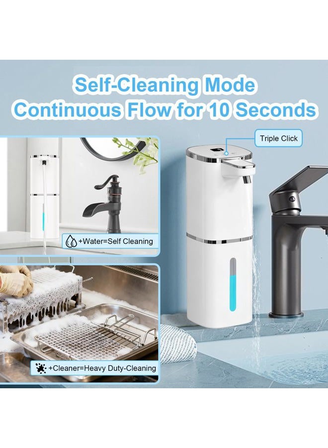 OHIFAST Automatic Foaming Soap Dispenser Touchless, Smart Hand Soap Dispenser, 9-Level Adjustable, - Image 4