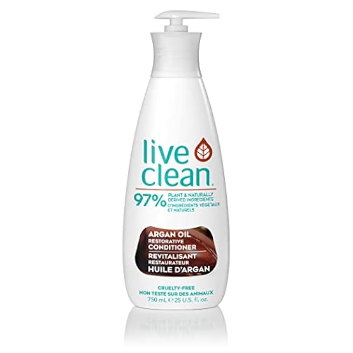 LIVE CLEAN Argan Oil Conditioner, 750 ML - Image 1