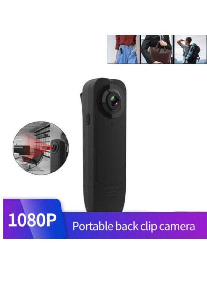 AROAQ - Mini Camera With Back Clip 1080P Action Cam Supports Multiple Systems For Sports And Small Bicycle Mount - Image 1