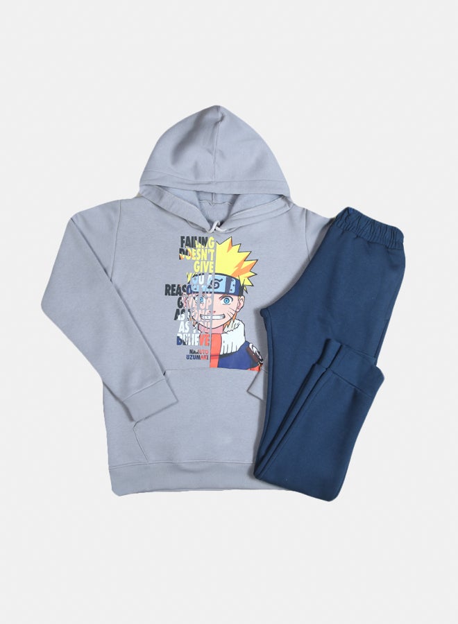 Boys' pajamas, two pieces, sweatshirt + pants