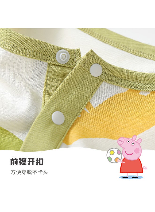 Peppa Pig طقم بيجاما صيفي للأطفال الأولاد من بيبا بيغ - ملابس منزلية ناعمة للأطفال الرضع - Image 5