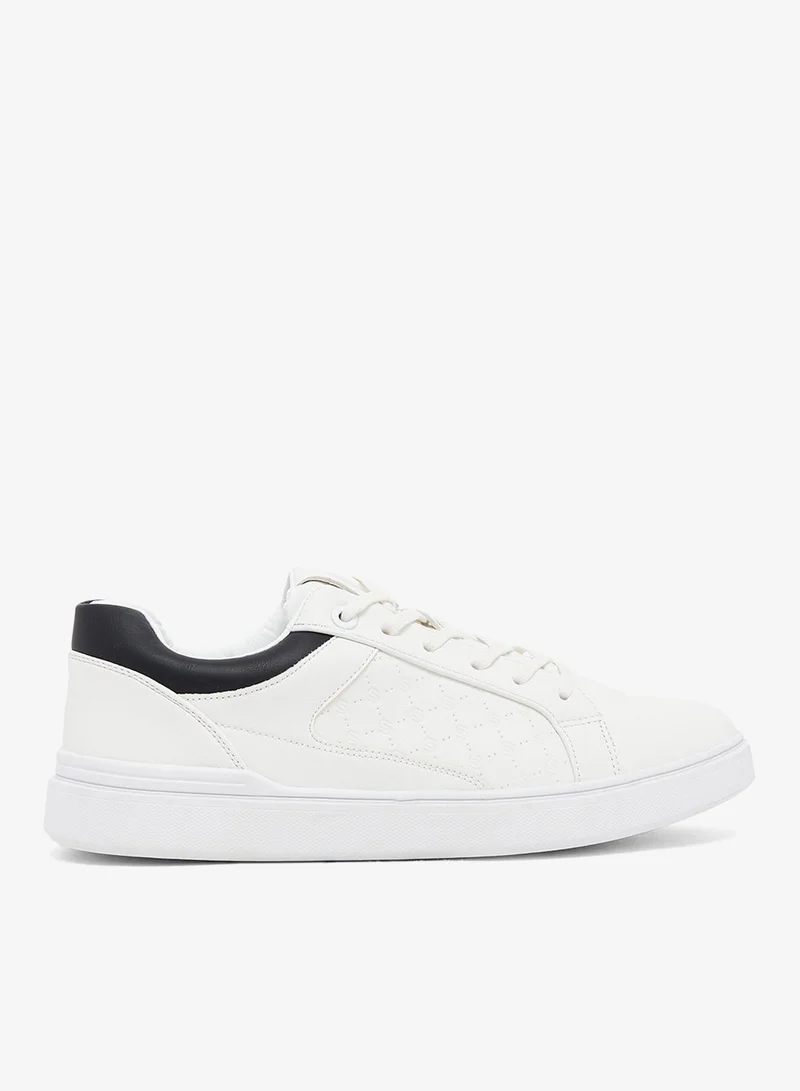 Embossed Casual Sneakers