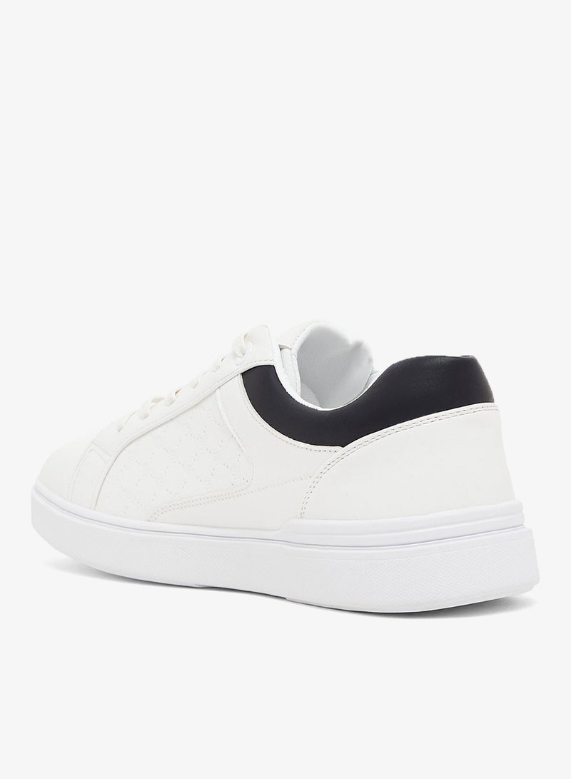 Seventy Five Casual Low Top Embossed Sneakers - Image 2