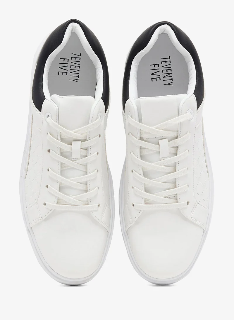 Seventy Five  Embossed Casual Sneakers for Men | Best Price UAE