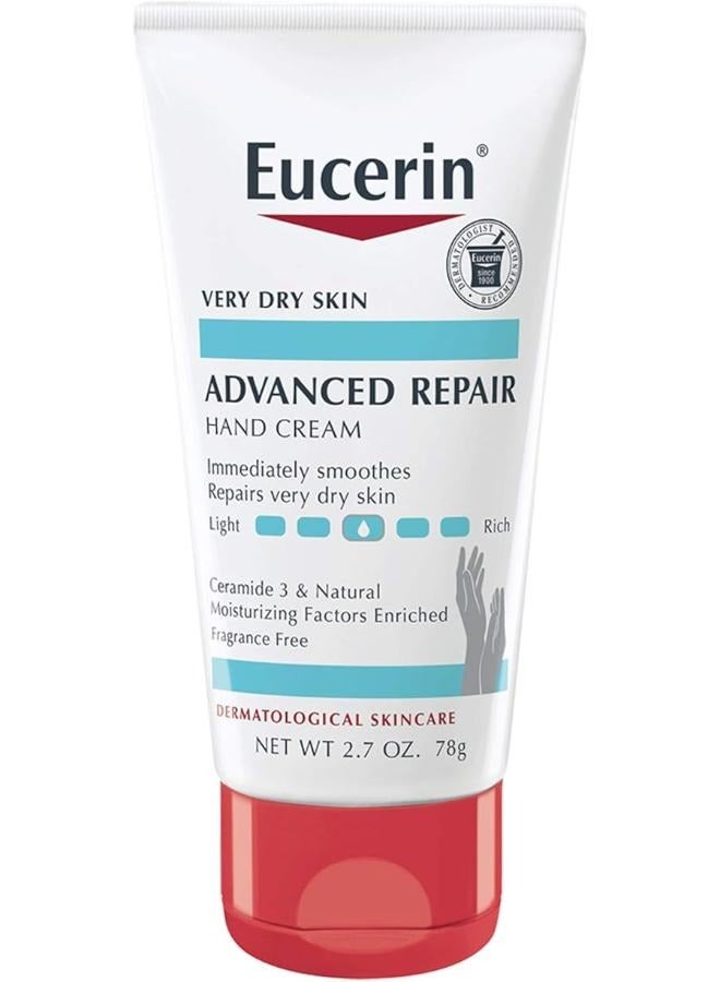 Eucerin Advanced Repair Hand Cream, 78g - Image 1