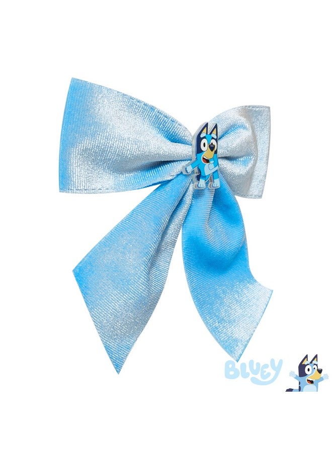 لوف هير ربطة شعر طويلة من LUV HER Bluey للبنات مع مشبك على شكل تمساح مع سحر Bluey - إكسسوار شعر، للأعمار من 3 سنوات فما فوق - Image 3