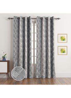 Home Box Eco Era Riah 2-Piece Jacquard Curtain Set 280 x 135 cm  - Image 1