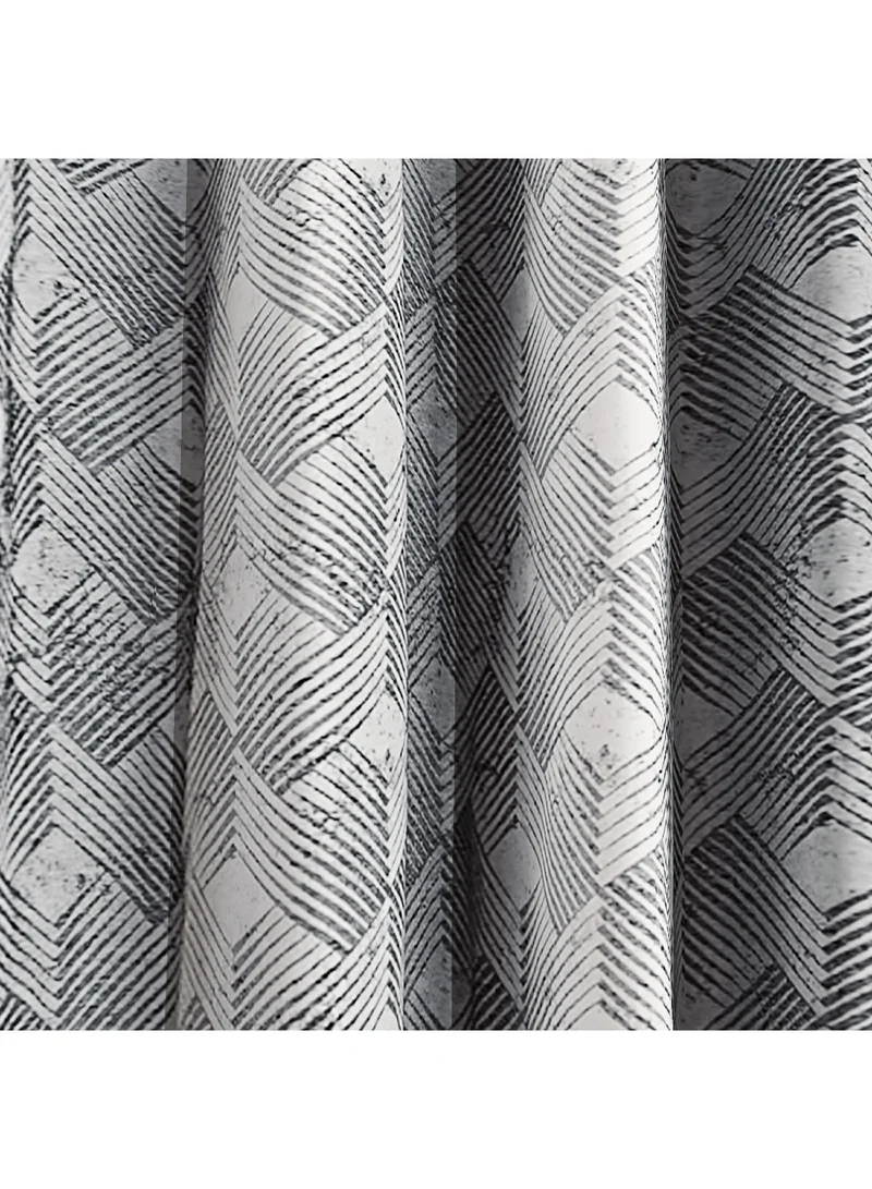 Home Box Eco Era Riah 2-Piece Jacquard Curtain Set 280 x 135 cm