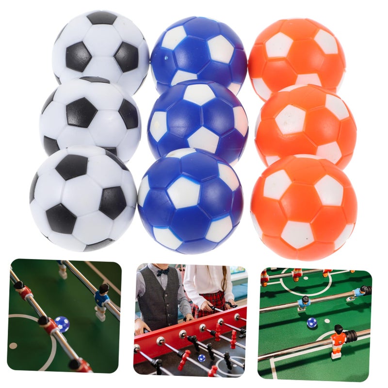 9Pcs 28mm Colorful Mini Foosball Table Balls Set Replacement Soccer Game Accessories For Indoor Use - Image 5