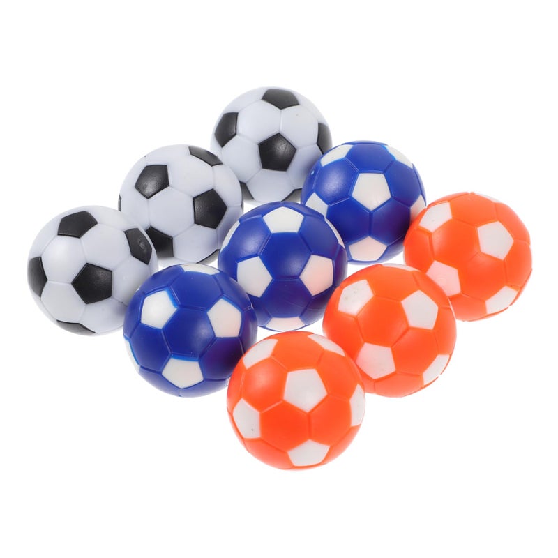 9Pcs 28mm Colorful Mini Foosball Table Balls Set Replacement Soccer Game Accessories For Indoor Use - Image 2