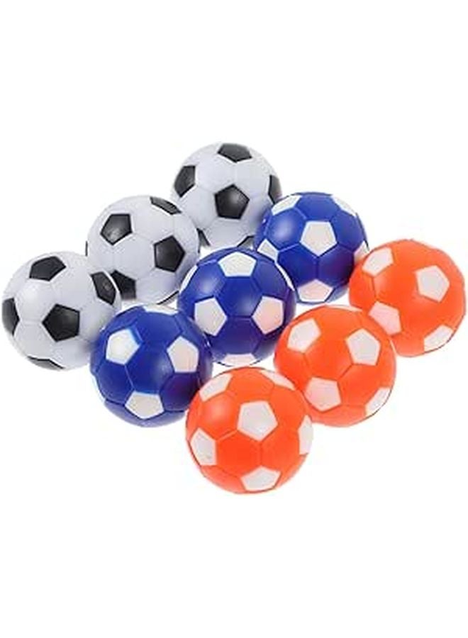 9Pcs 28mm Colorful Mini Foosball Table Balls Set Replacement Soccer Game Accessories For Indoor Use - Image 1