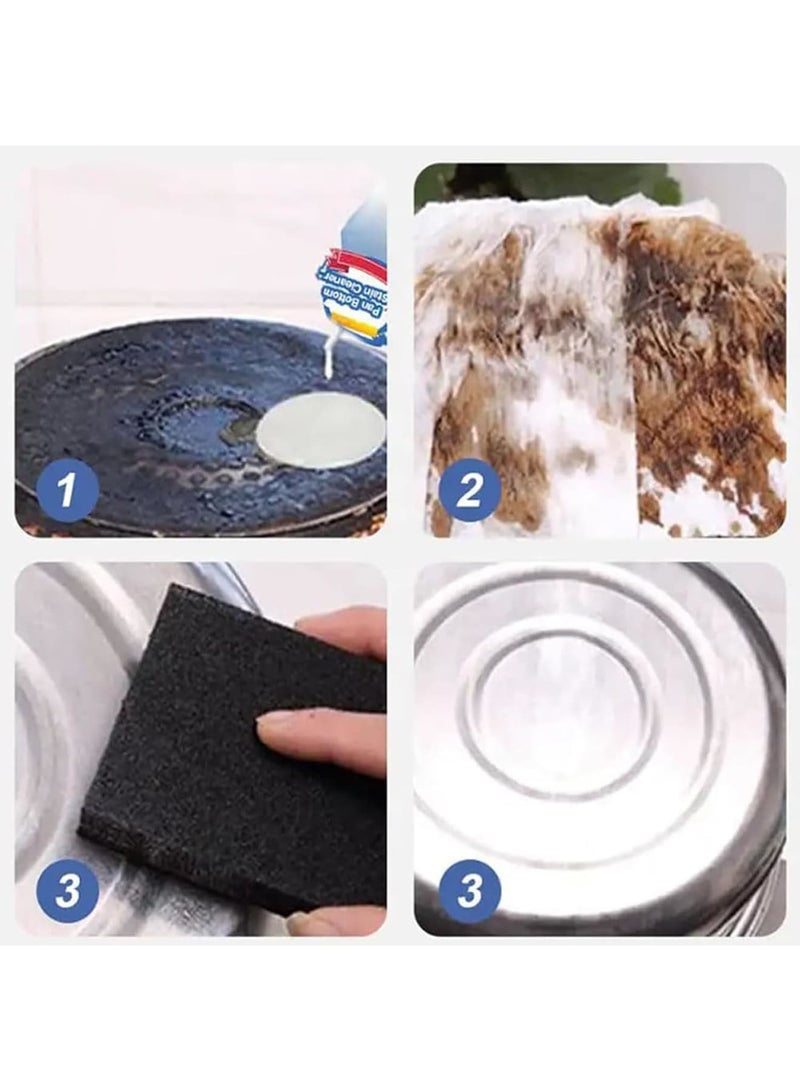 SOLARAE Hob & Stainless Steel Cleaner, Gel Cleaner for Cookware Bottom, Removes Stubborn Stains and Oil, Powerful MultiPurpose Bubble Cleaner Foam Spray for Kitchen, Oven, Microwave, Tiles