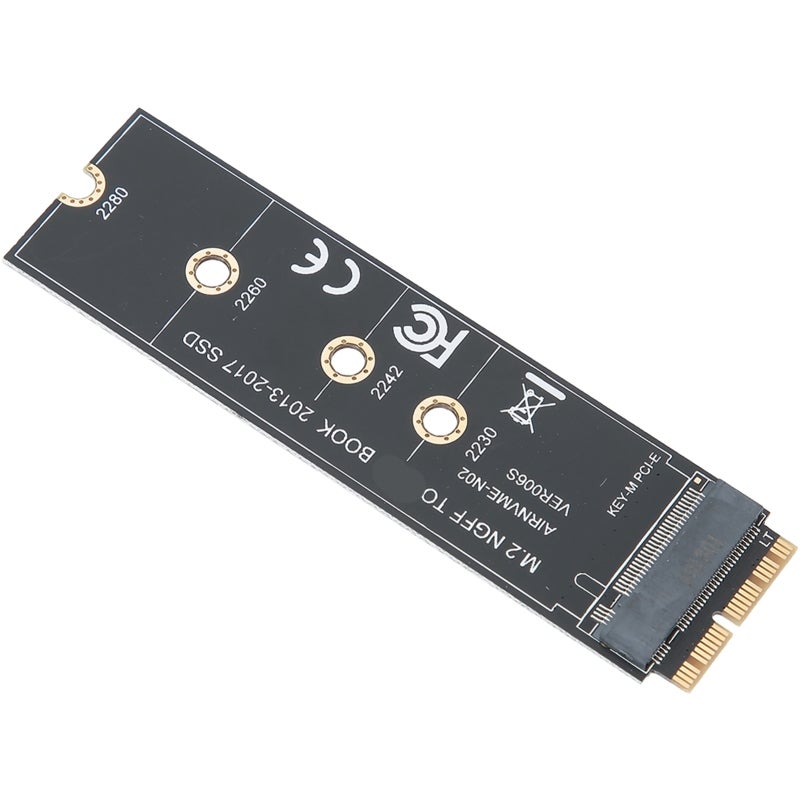 بطاقة محول M.2 NVME PCIE3.0 - مكونات إلكترونية متينة وعالية الجودة لأجهزة MacBook A1465 A1466 A1502 A1398 2013-2017 - Image 3