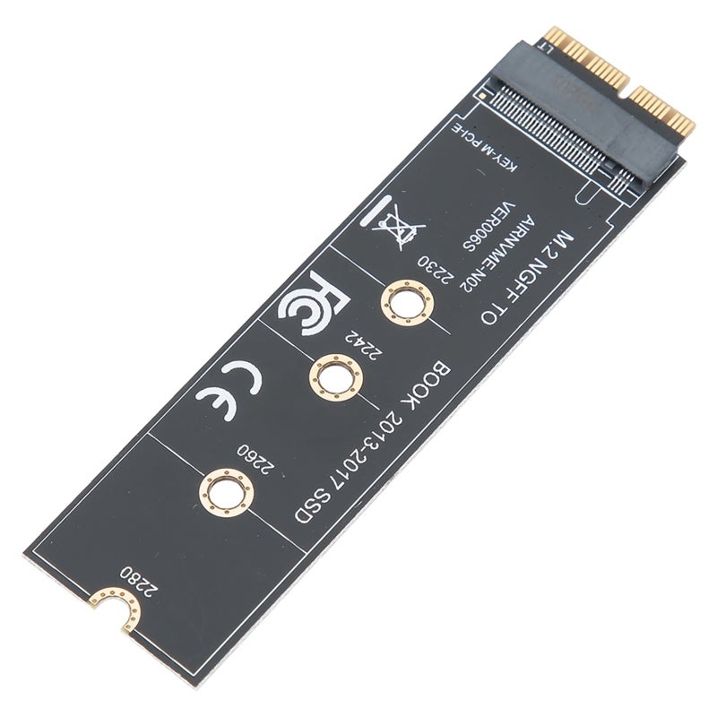 بطاقة محول M.2 NVME PCIE3.0 - مكونات إلكترونية متينة وعالية الجودة لأجهزة MacBook A1465 A1466 A1502 A1398 2013-2017 - Image 2