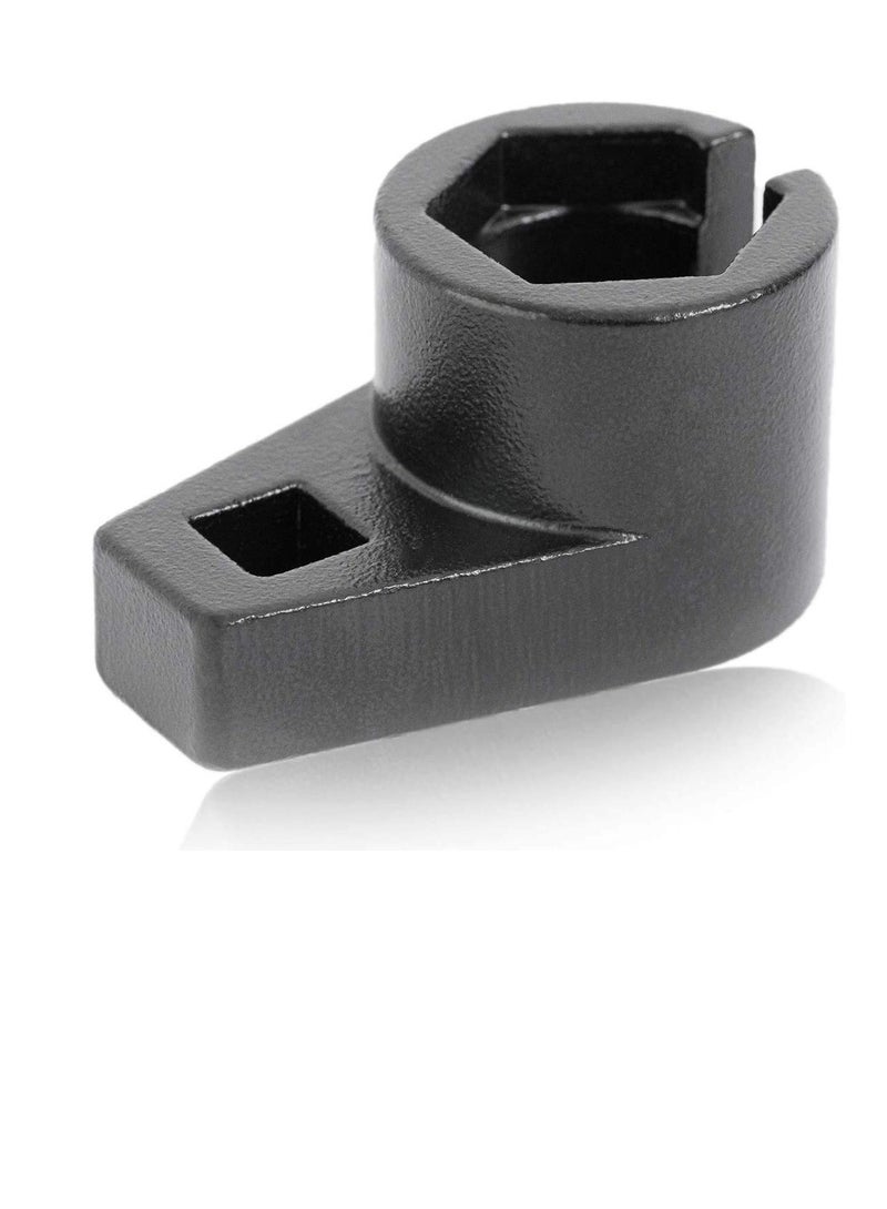 SYOSI Premium Offset Oxygen Sensor Socket, 3/8-Inch Drive, 7/8-Inch (22mm) Wire Gate Accesses Sensor from The Side to Prevent Wire Damage Universal, for Most Models of Cars - Image 1