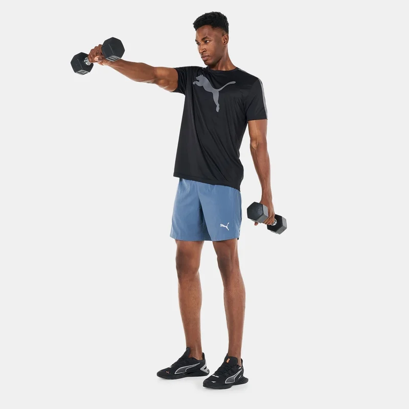 PUMA Men's Fit Commercial Logo Training T-Shirt