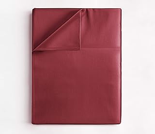 CGK Unlimited CGK Unlimited Full Cotton Flat Sheet - 400 Thread Count Cotton - Ultra Soft - Cotton Sheets Full - Single Flat Sheet -  - Image 1