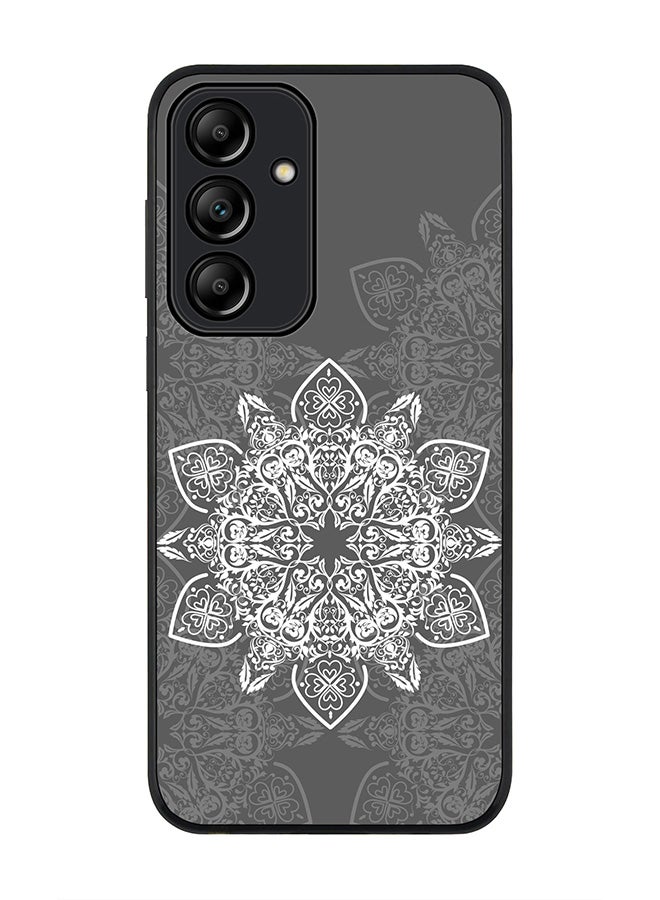 Stylizedd Rugged Black Edge Case for Samsung Galaxy A55, Slim fit Soft Case Flexible Rubber Edges Anti Drop TPU Gel Thin Cover -  Arab Odessey - Image 1