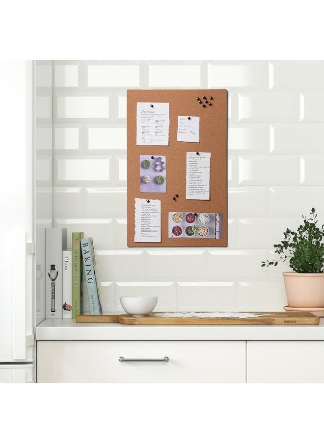 Zaboon - Memo Board With Pins, Cork, 52X33 Cm - Image 1