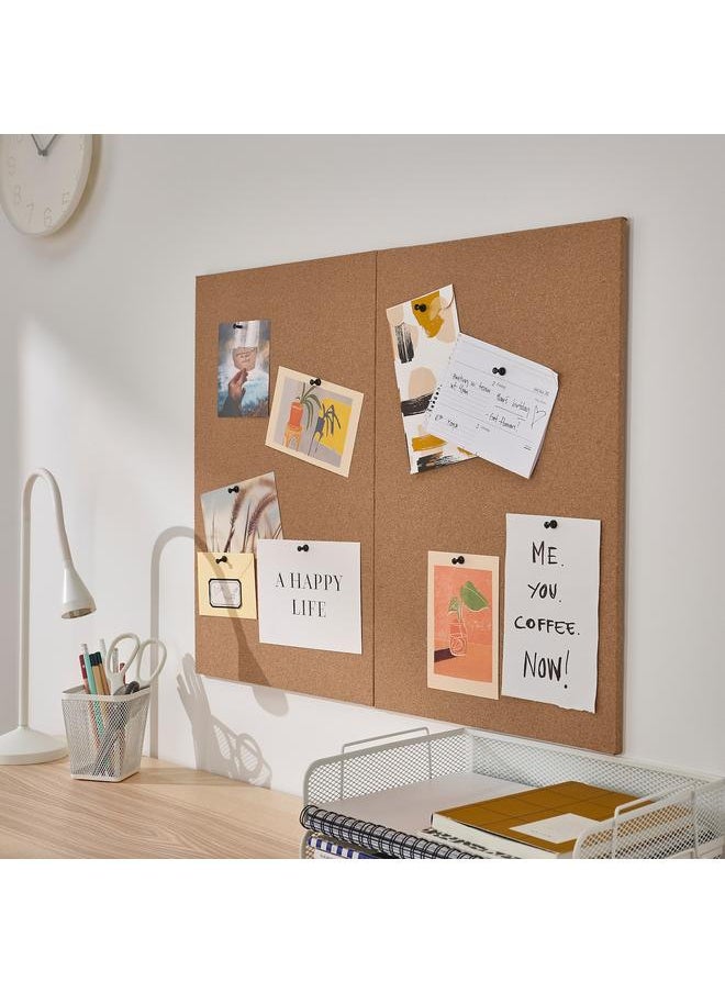 Zaboon Memo Board With Pins, Cork, 52X33 Cm  - Image 3