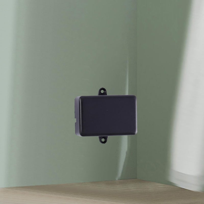 PartyKindom 3pcs Black Plastic Electrical Enclosure Box Outdoor Junction Case Anti Corrosive - Image 5