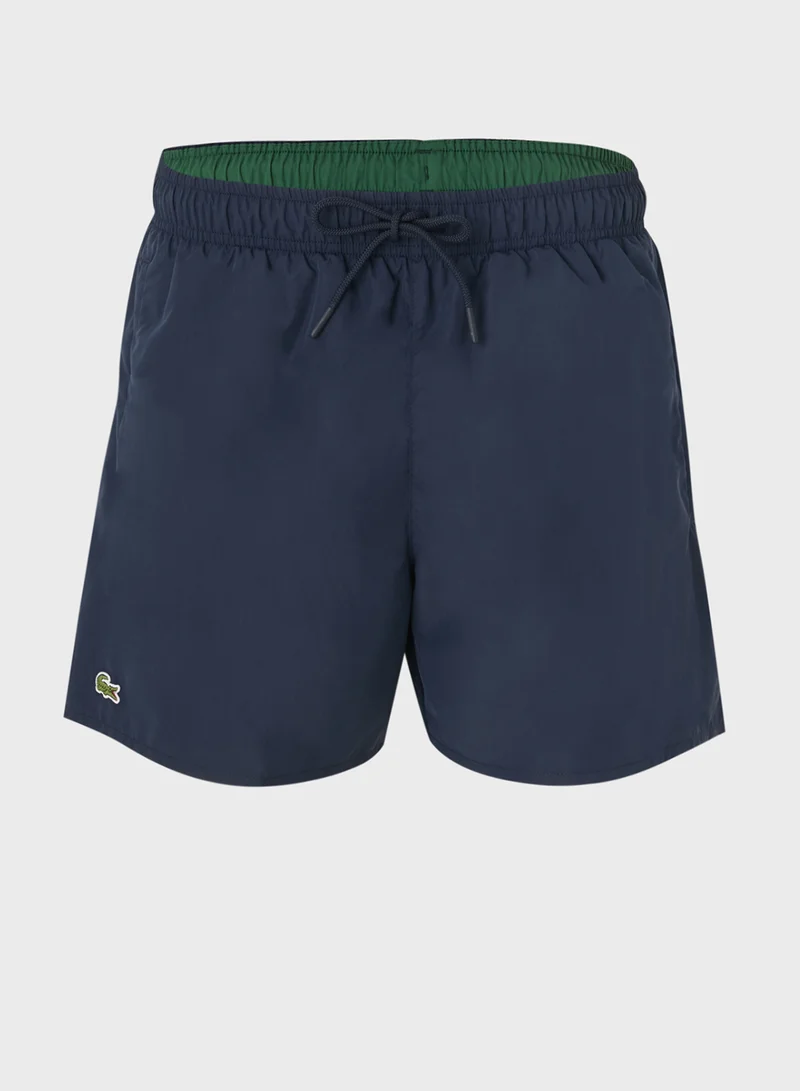 LACOSTE Short Quick Dry Swim Trunks