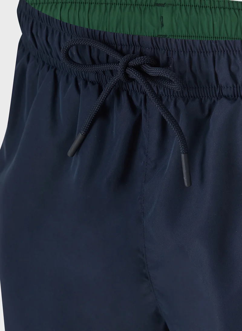 LACOSTE Short Quick Dry Swim Trunks