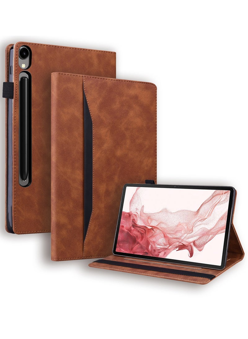 general Case for Samsung Galaxy Tab S10FE+, S10 FE Plus 13 inch 2025(SM-X620, SM-X626, SM-X626B)Pencil Slot Wallet PU Leather Case Lens Protection Magnetic Closure [Stand Function] [Card Slots] - Image 1