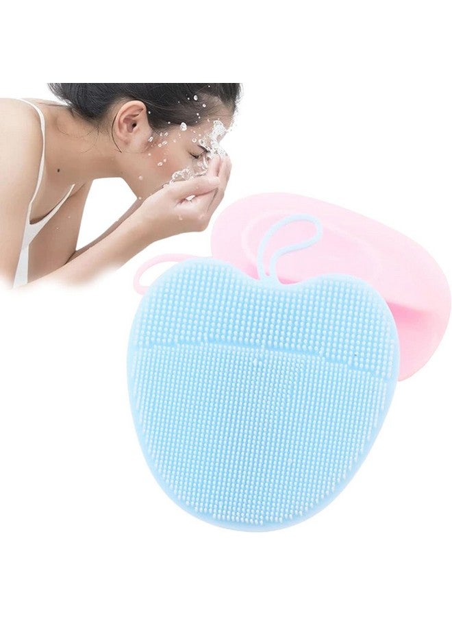 BOTIST Silicone Face Scrubber,Manual Exfoliating Brush,Handheld Facial Cleansing Brush-Blackhead Removing Pore Cleansing Massaging for Sensitive, Delicate, Dry Skin (Pack of 1,Multicolor) (Pack of 1) - Image 3