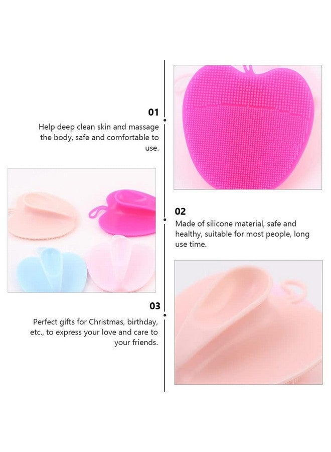 BOTIST Silicone Face Scrubber,Manual Exfoliating Brush,Handheld Facial Cleansing Brush-Blackhead Removing Pore Cleansing Massaging for Sensitive, Delicate, Dry Skin (Pack of 1,Multicolor) (Pack of 1) - Image 4