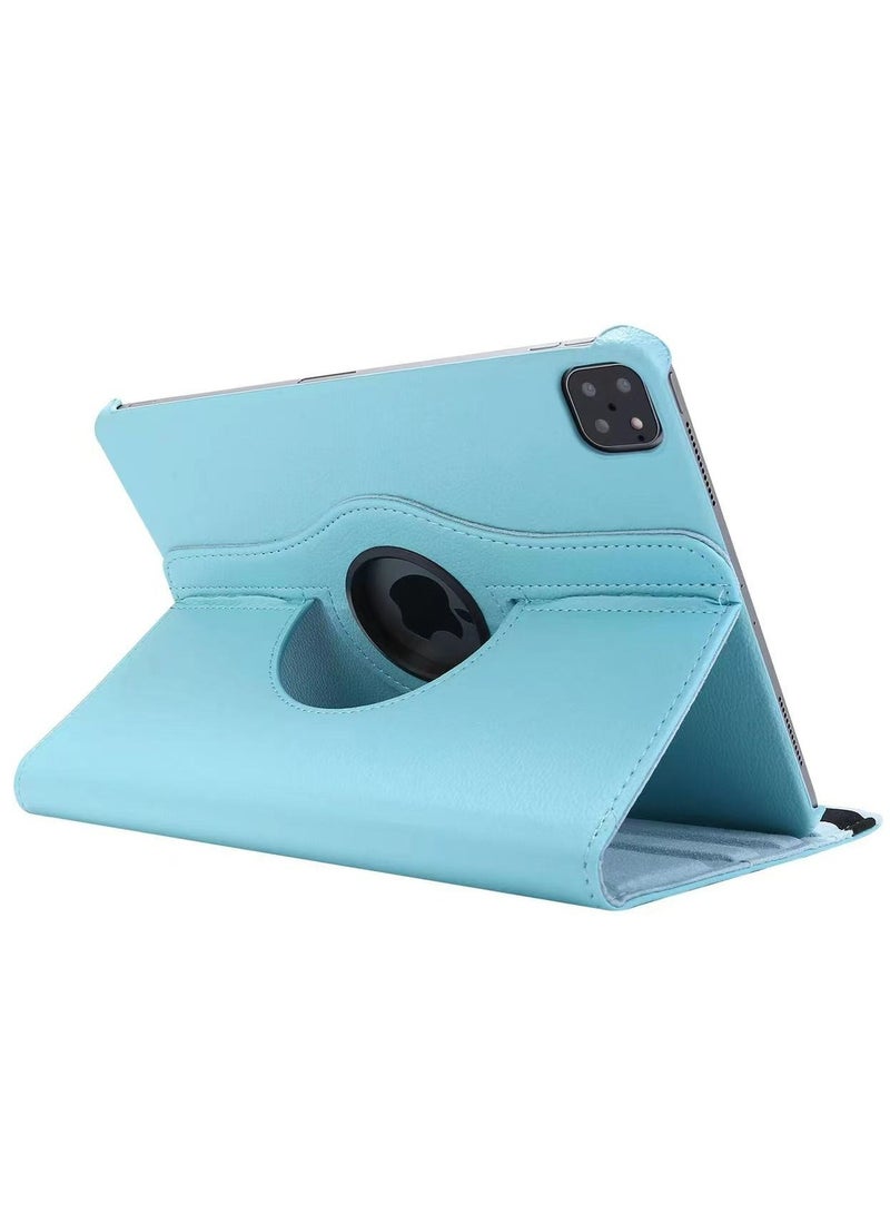 أغطية الحالات اللوحية لـ iPad Air 6th / 7th 11 بوصة (24/25) / iPad Pro 11 بوصة (22/21/20/18) / iPad Air 4th / 5th 10.9 بوصة (20/22) ، وقف متعدد الزاوية + 360 قوس دوار + حالة جلدية رقيقة مقاومة للصدمات - Image 3